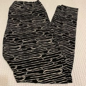 LuLaRoe Nightmare Before Christmas Leggings